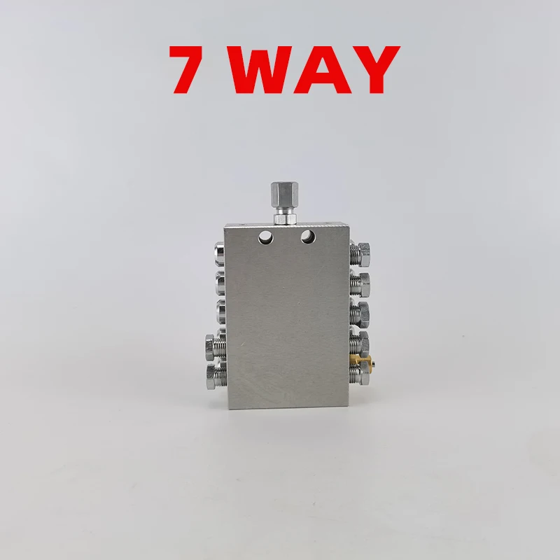 JPQ Grease Distributor 10/9/8/7/6/5 WAY Metal Lubrication Distributor Manufacturer From China