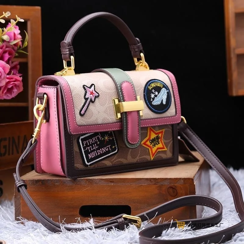 

2025 Genuine Leather Tote Bag Luxe Shoulder Purse for Women, Textured Crossbody Bag, Chic Top Handle Bag Day-to-Night Sling Bag​