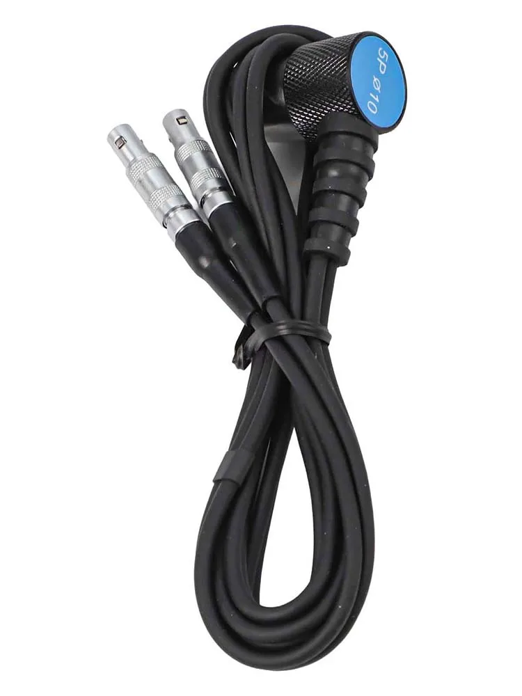 1pc Thickness Gauge Probe Cable Probe Diameter 10mm 5MHz Frequency Probe For Ultrasonators GM100 GM100+ GM130 GT1130