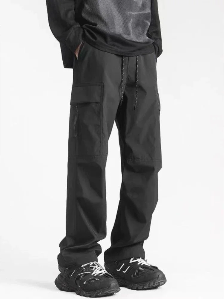 Minimalist Outdoor Male Trousers Mountain Techwear Loose Cheap Luxury Harajuku Korean Style Designer Street Men's Cargo Pants