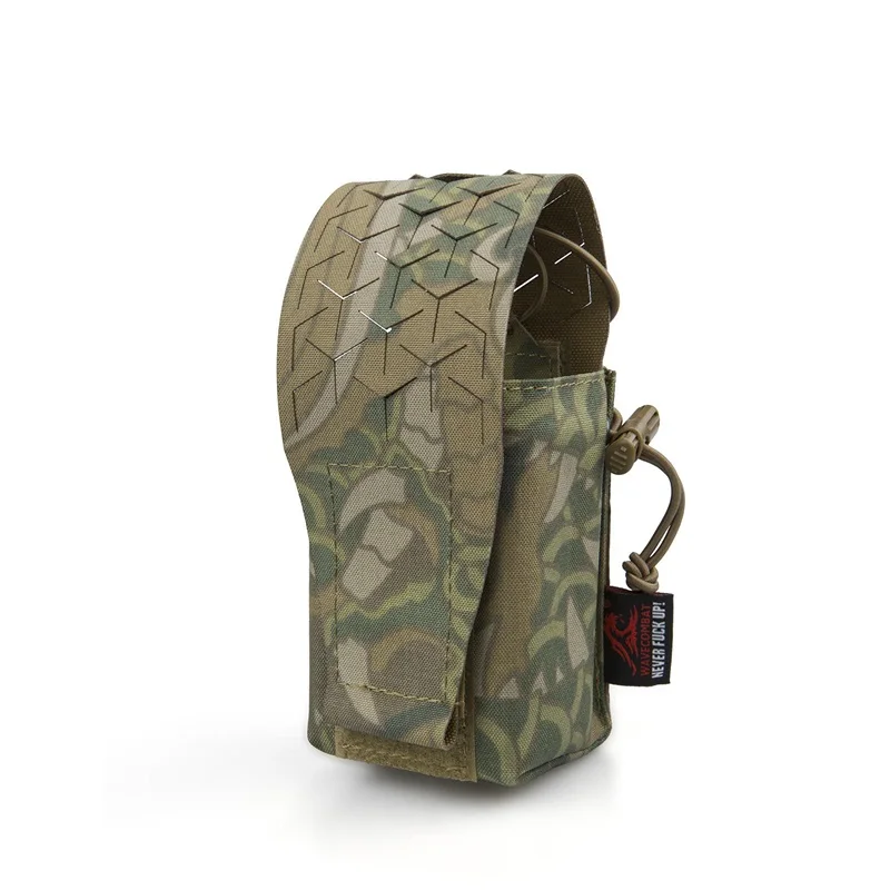 多機能ラジオマガジンバッグ、ドラゴンパターン、ss、アウトドアスポーツ、取り外し可能