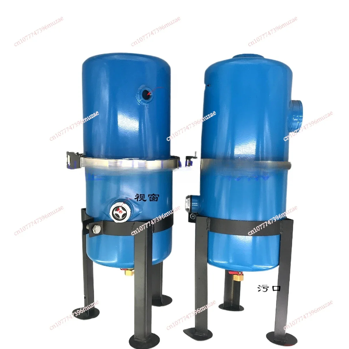 Vacuum Pump Air-water Separator Oil-water Filter 4 Minutes 1 Inch 2 Inches 4 Inches KF16 To KF50