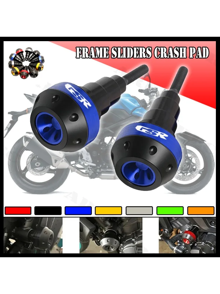 SUZUKI GSR400 GSR600 GSR750 GSR 600 750 Motocykl Ochrona Przed Upadkiem Slider Ramy Owiewki Osłona Anty Crash Pad Protector — 2