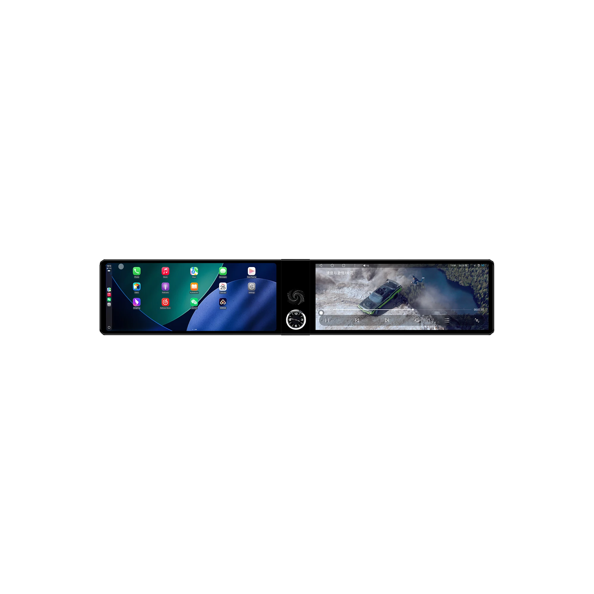 Dual 12.3'' Car Radio For Land Rover RangeRover Executive 2005-2009 Android 13 CarPlay GPS Navigation Multimedia Player Head