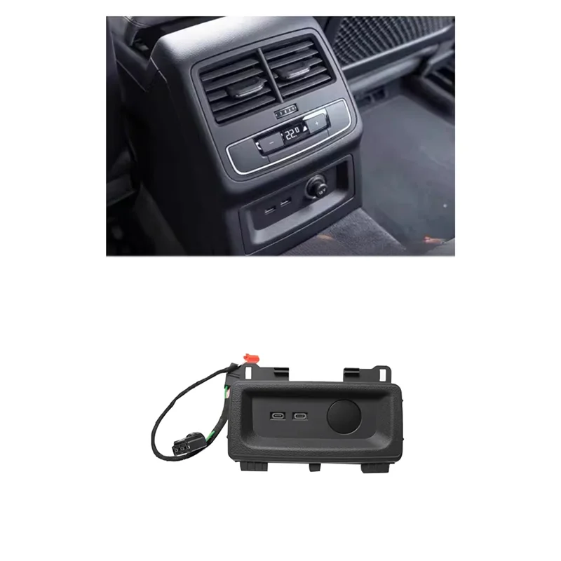 BNVN-For A4 A4L A5 A7 C8 B9 شحن USB خلفي من النوع C