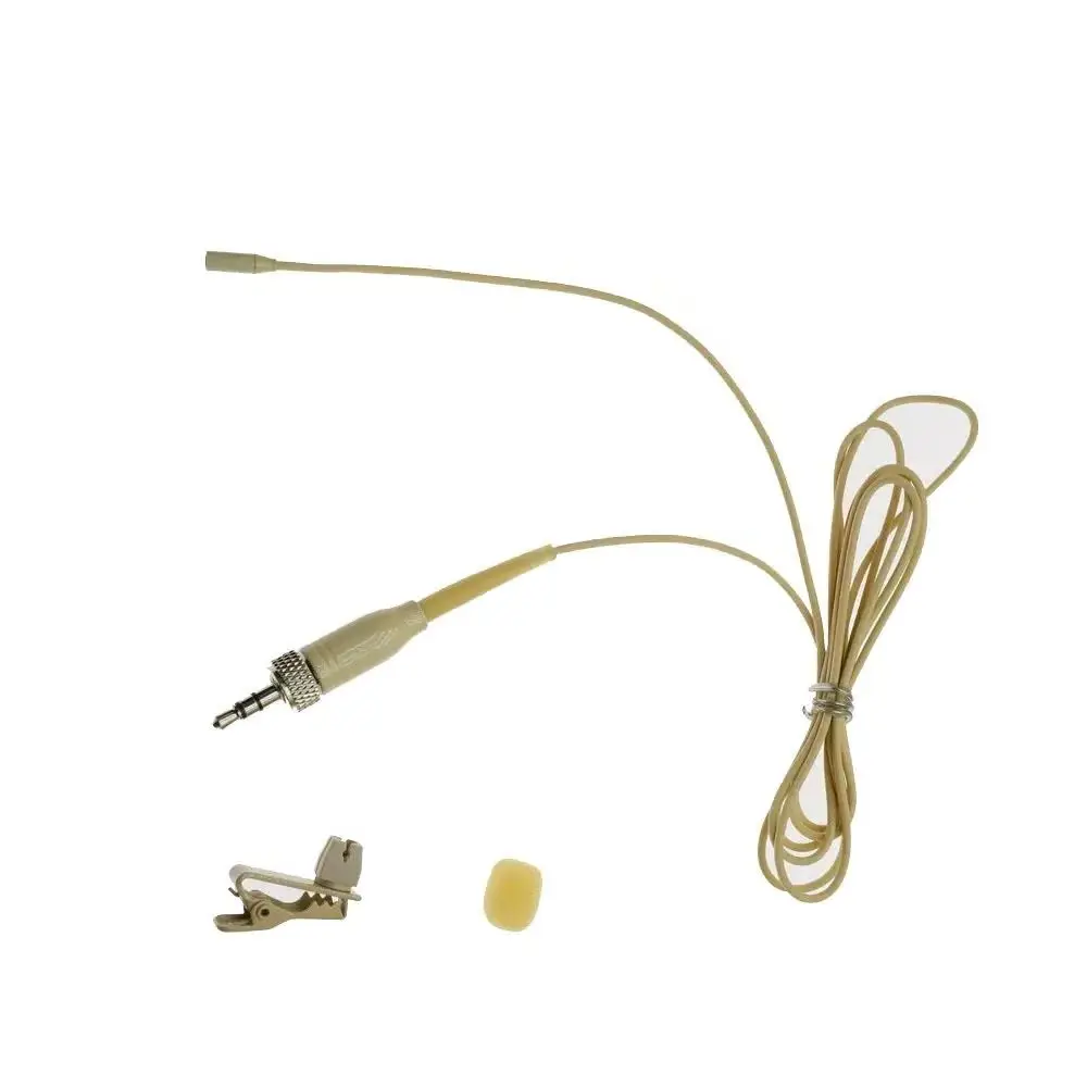 

Beta-48 Lavalier Microphone Very Mini For Sennheiser Shure Samson AKG Wireless BeltPack System TA4F TA3F 3.5mm Plugs