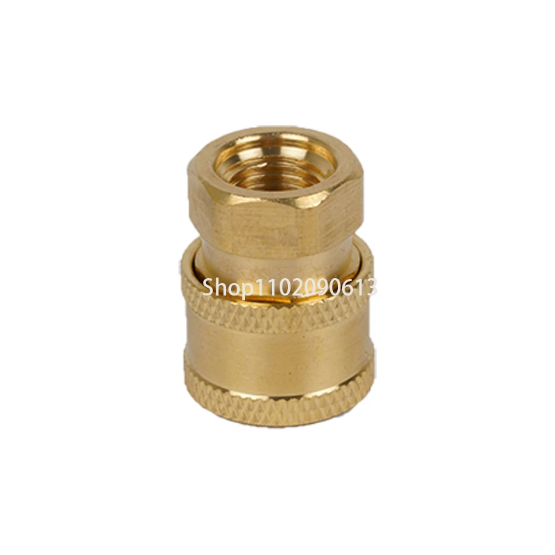 Snelkoppeling Voor Hogedrukreiniger 1/4 "Naar Spuitpistool Toverstaf Lans Bajonetadapter 1/4" Snelkoppelingsmontage Voor Karcher