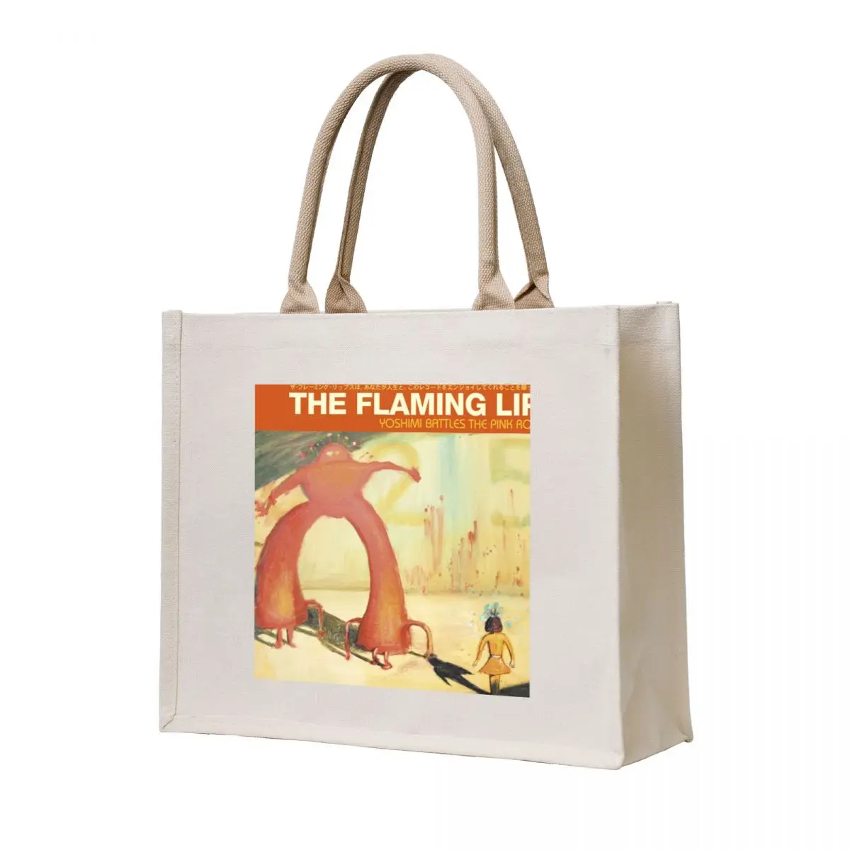 

Yoshimi battles the pink robots Tote Bag tote bag canvas shopper bag women canvas cute pouch