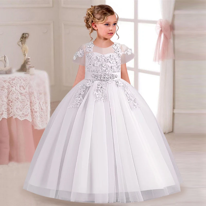 New Flower Boy Graduation Ceremony Art Photography Dress Embroidered Children\'s Christmas Gift Elegant Bridesmaid Wedding Dress