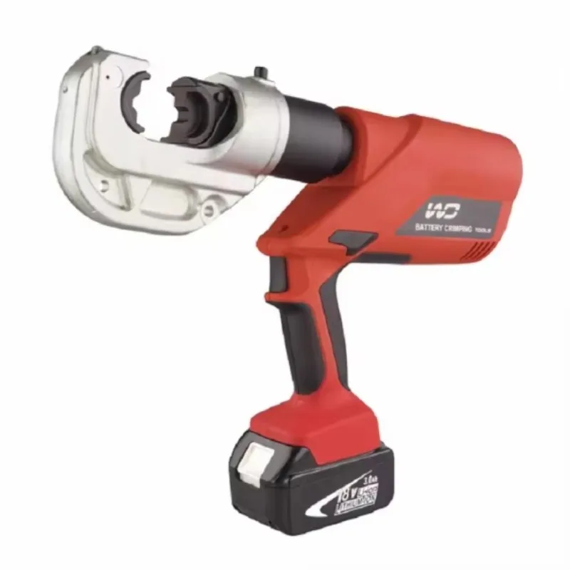 Chave de impacto hidráulica leve LED clássica a pilhas EC-400B 130KN 16-400m ㎡   Ferramenta para tubos de aço revestidos de plástico