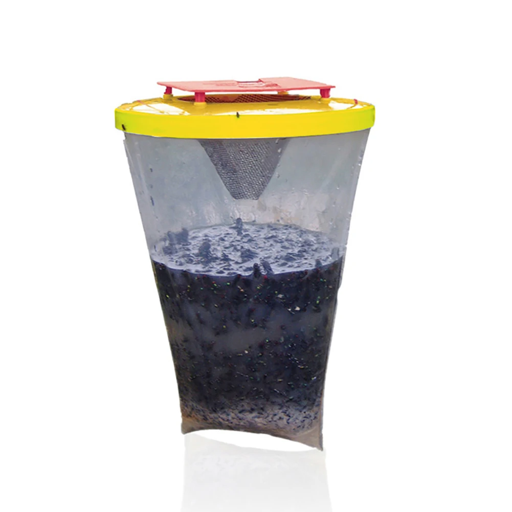 Flies Catching Bag Disposable Control Trap Bag Hanging Non with Bait for Parks/Canteens/Restaurants/Farms Outdoor