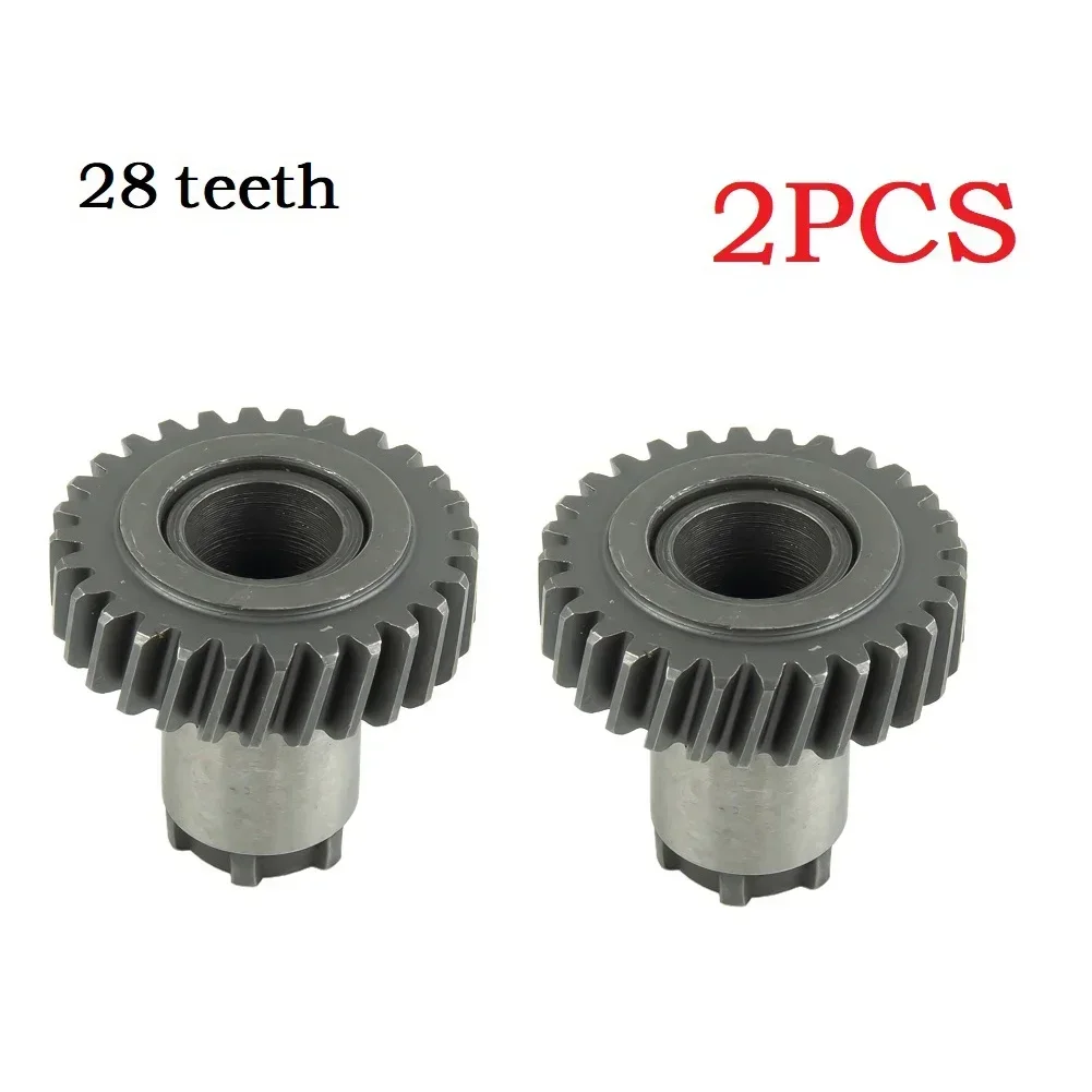 Gear Gear Replacement Set (28/33 Teeth) for Bosch GBH2 26 GBH 2 26DRE 2 26DDF Rotary Hammer Improved Performance