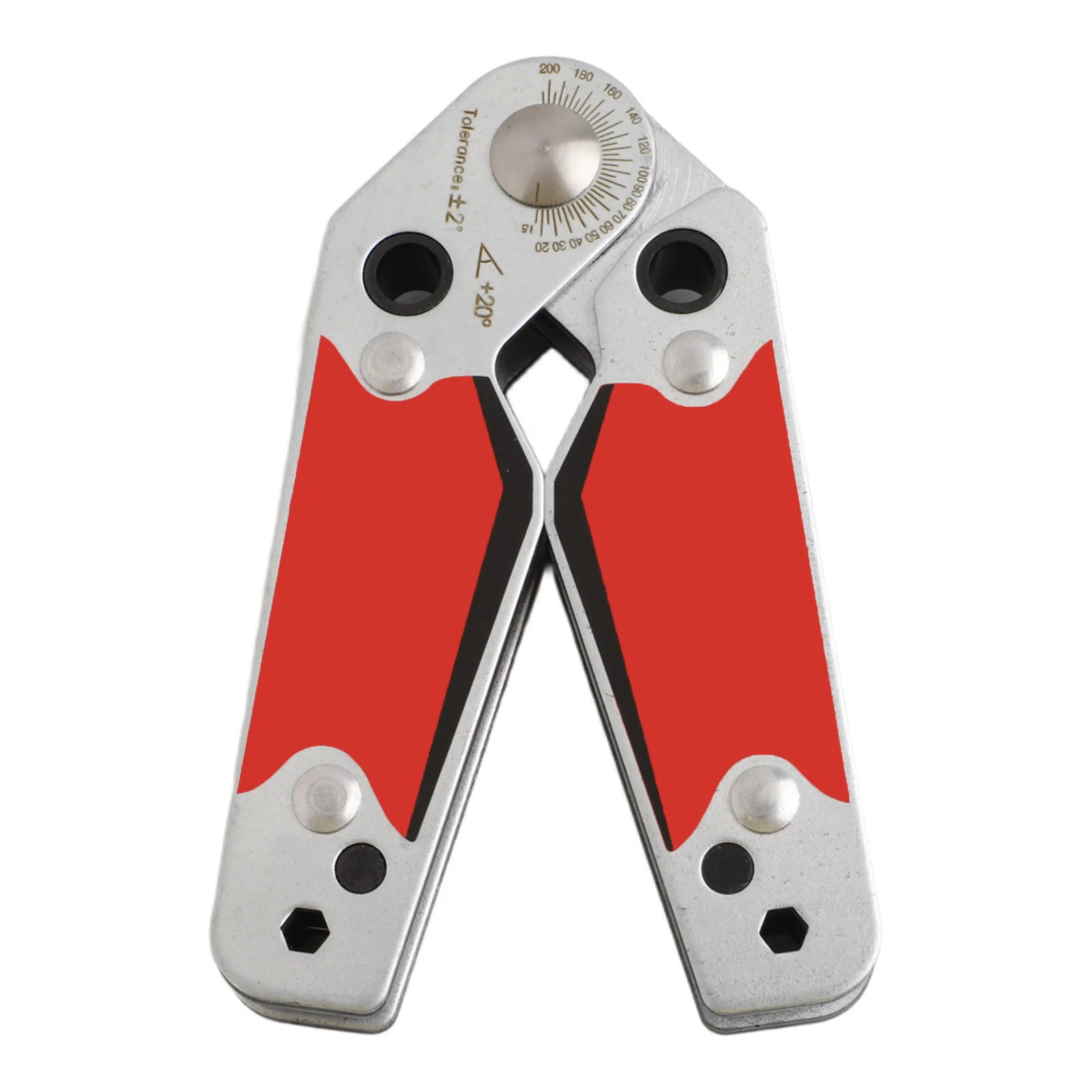 Duty Fixture Magnetic Welding Positioner Portable Welding Tool Robust Construction S Red-4.33*2.48*0.55in  Duty