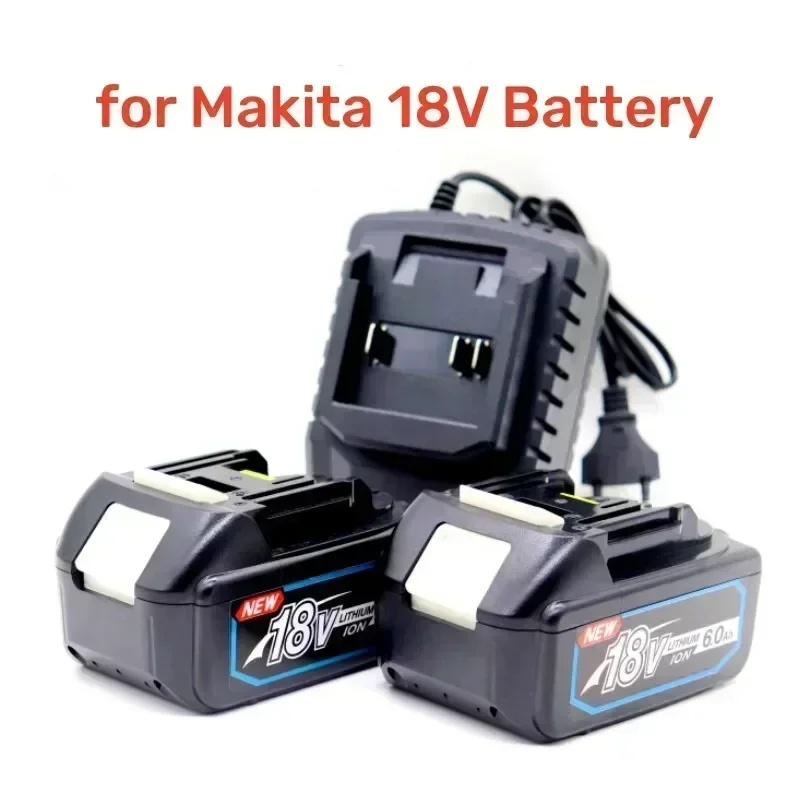 

New Upgraded 18V 6000mAh for Makita Rechargeable Power Tools Battery BL1860 BL1850 BL1840 BL1830 Replacement Lithium Battery