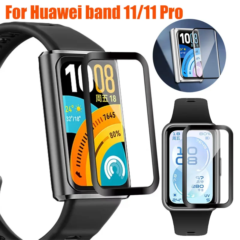 Soft Screen Protector Film For Huawei Band 11/11 Pro Full Anti-scratch Films Protective Film For Huawei Band 11 Pro Accessories