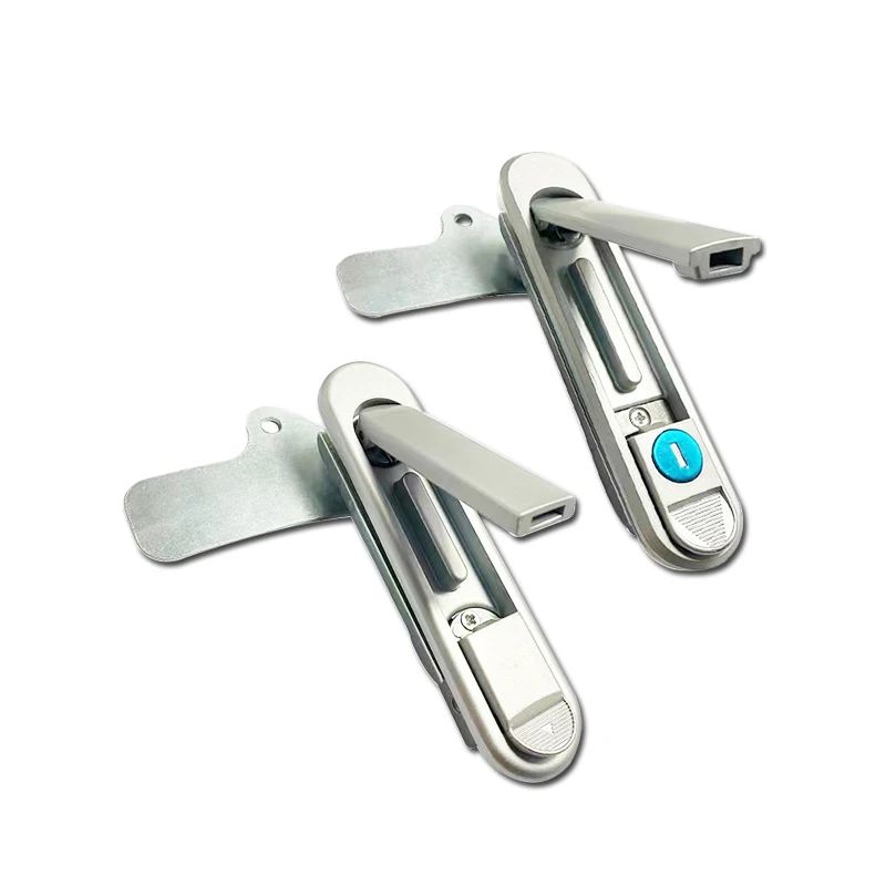 Zinc Alloy Electric Box Cabinet Door Lock AB302 Flat Spring Handle Panel Lock for Home Security