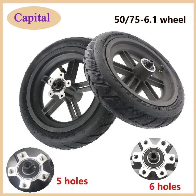 

For 8.5 inch Xiaomi Mijia M365 electric scooter 5/6 hole wheel hub wheel 8 1/2x2 50/75-6.1 wheel Tire accessories