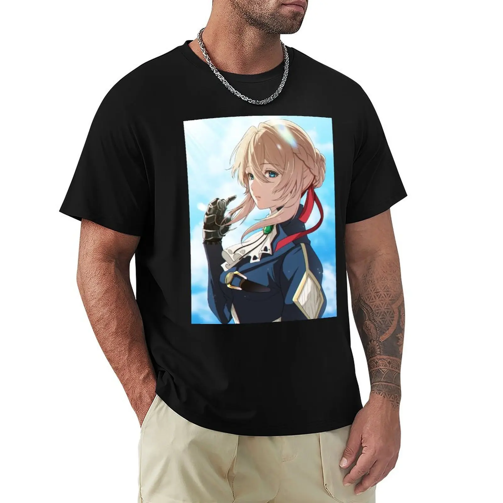 

Cutie Violet Evergarden T-Shirt cheap stuff Louboutins men workout shirt