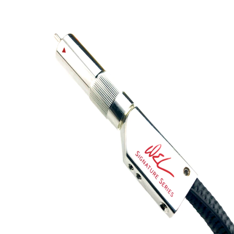 WEL Signature RCA Digital Coaxial Cable Pss Silve HiFi Audio Digital Decoding Cable with 72V Battery Dielectric Bias System