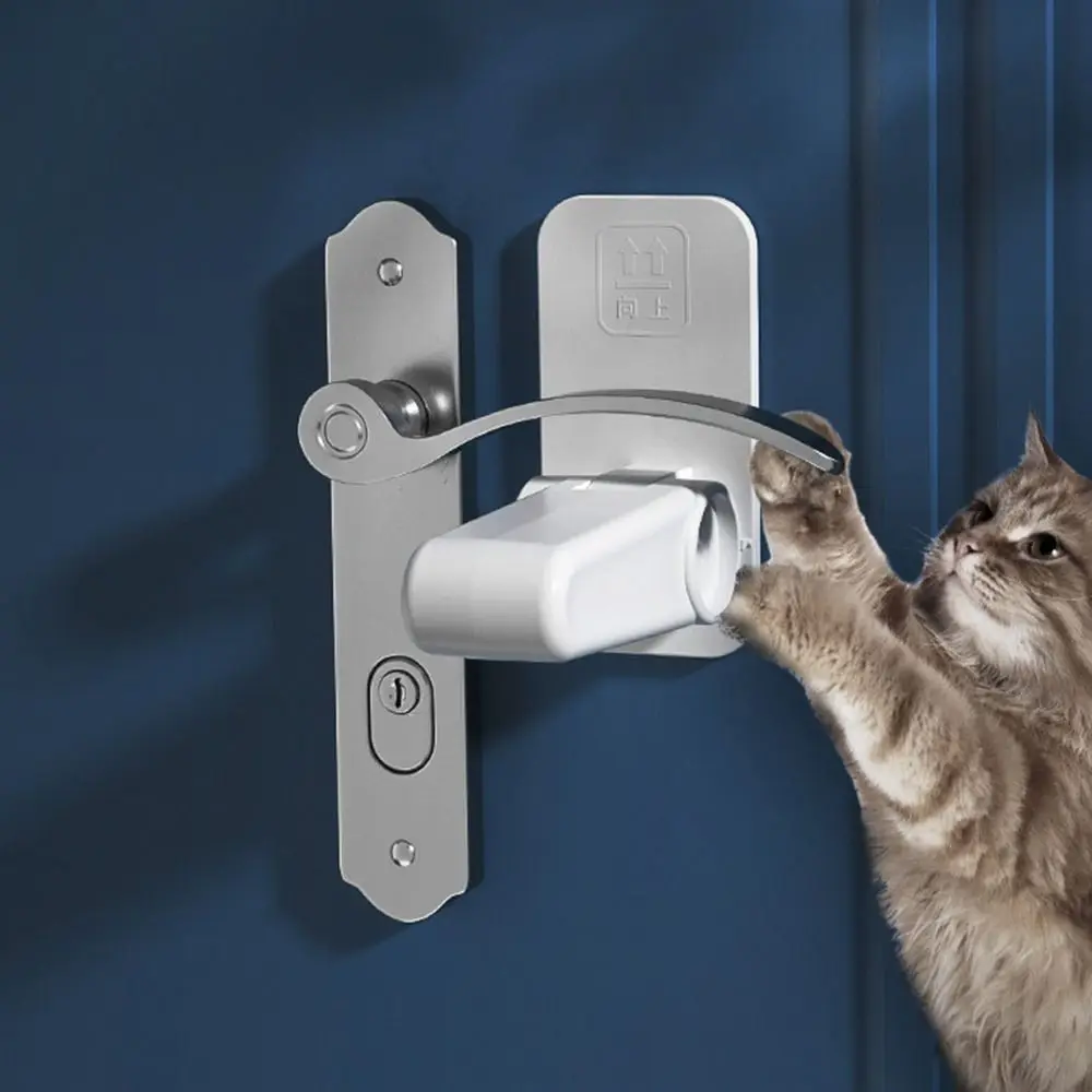 ドアハンドル犬用子供ドアハンドル固定ロック開口防止固定セキュリティロック