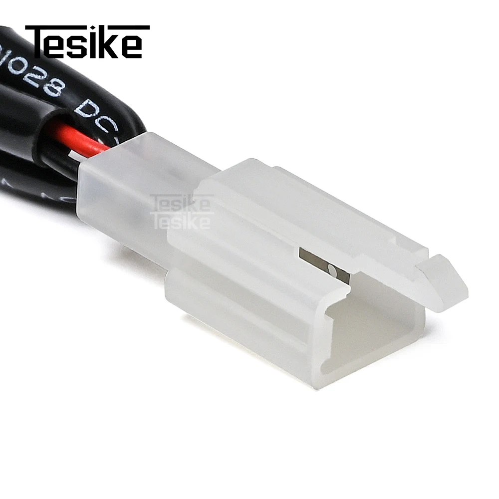 Motorcycle License Plate Lamp Wire Adapter Connectors For Kawasaki Z650 Z800 ER6N Direction Indicator Leads Connector Adapter