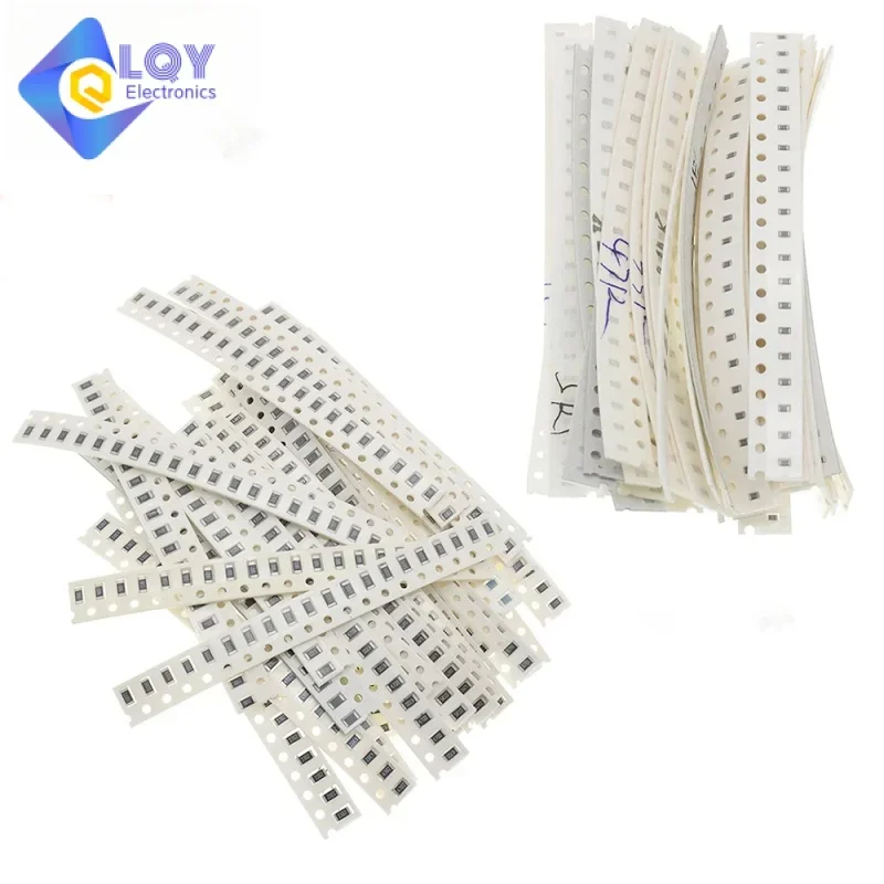 LQY 1206 0805 0603 SMD Resistor Kit Assorted Kit 1ohm-1M ohm 1% 33valuesX 20pcs=660pcs Sample Electronic components