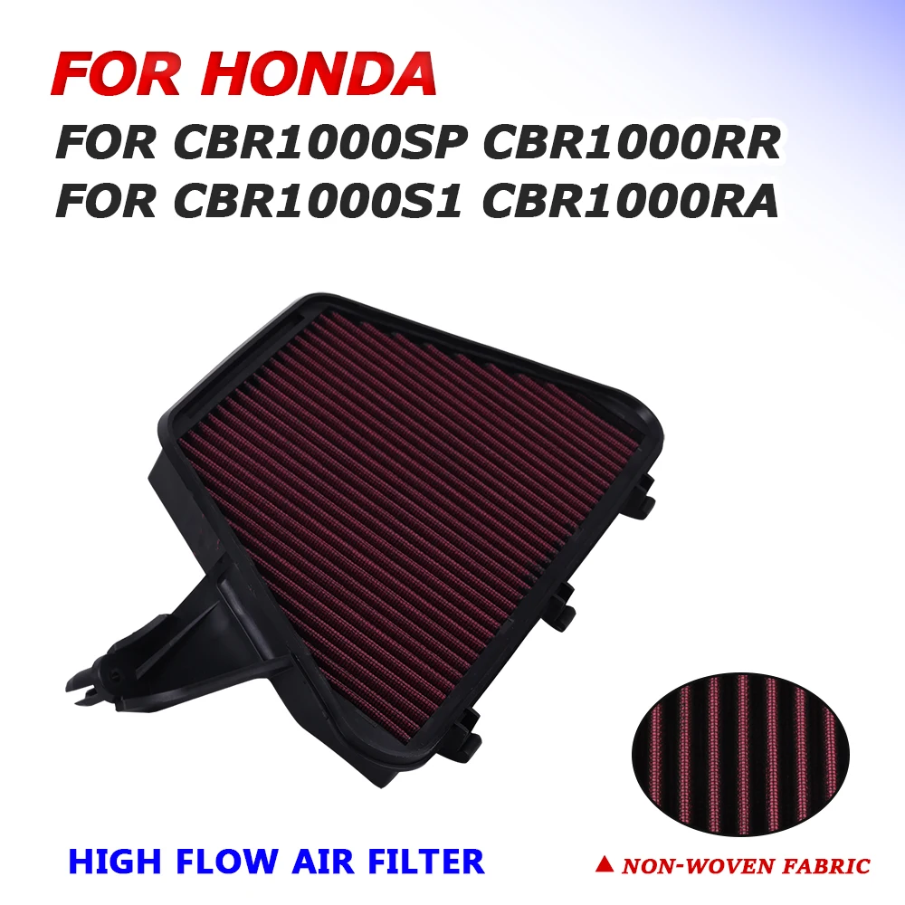 For CBR1000RR Engine Air Filter Intake Cleaner Air Element For Honda CBR1000SP CBR1000S1 CBR1000RA CBR 1000 SP CBR1000 RR S1 RA