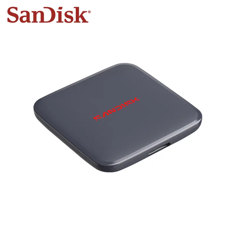 SanDisk ELE SSD محمول USB 3.0 Type-A مع محول Type-C بسرعة قصوى 400 ميجابايت/ثانية قرص صلب 1 تيرابايت/2 تيرابايت للهاتف والكمبيوتر - 2