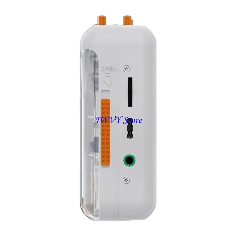 573A Portable Cassette Tape Player Cassette Player USB Cassette Tape to MP3 Converter Convert Tape Cassette Player 3.5mm