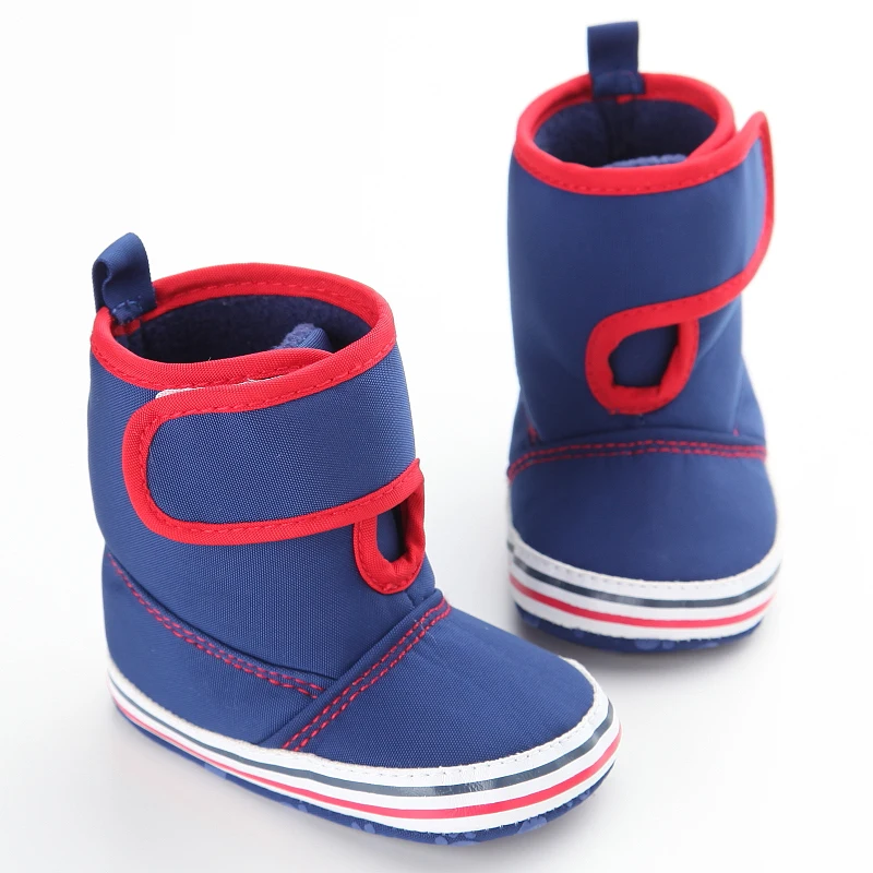 0-1 year old baby shoes for both men and women, soft soled warm and thick snow boots, baby shoes, comfortable walking shoes