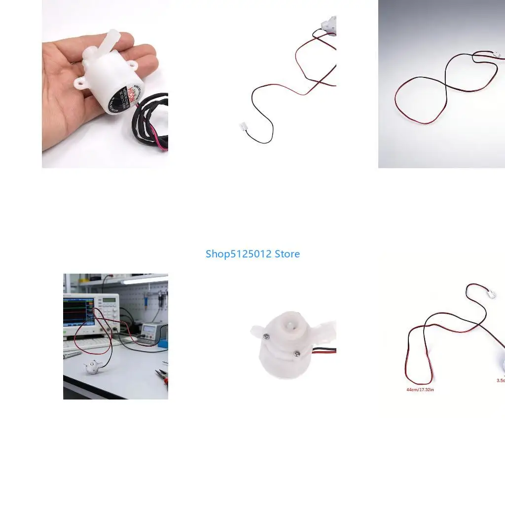 G8TC Smooth Operating 12V Water Pump with Plastic Body Suitable for Ice Making Needs