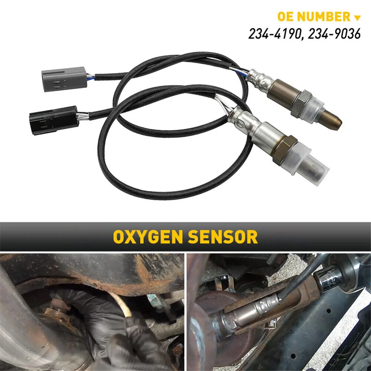 Upstream+Downstream Oxygen Sensor for Nissan Altima Rogue 2.5L 2007-2013 Part Number:234-4190,