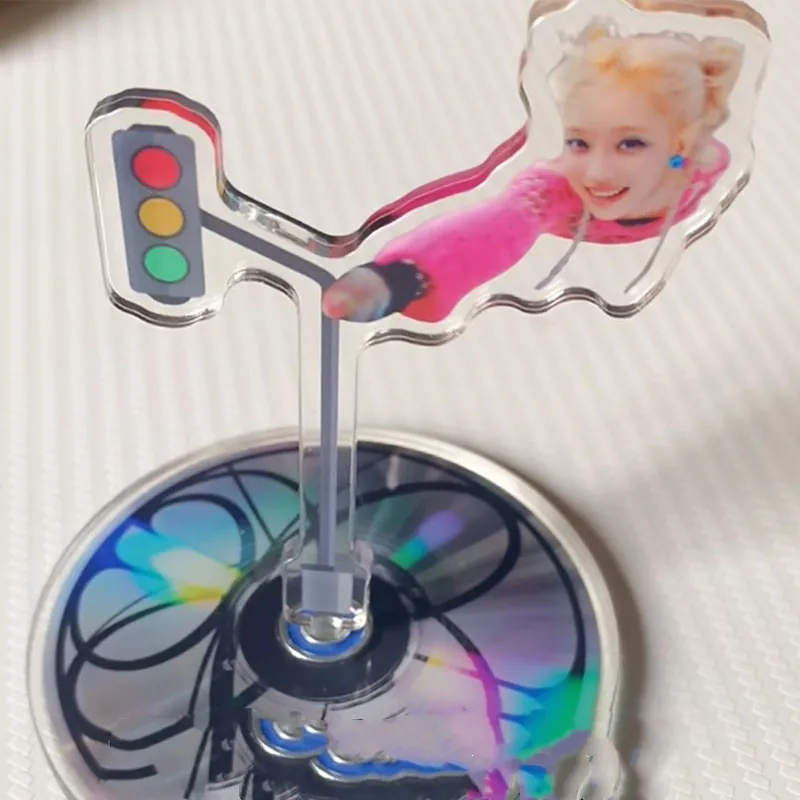 Aespa зимний фотографический знак изысканное творчество Южная Корея Kpop акриловая фигурка Настольный идол декор украшения подарок на день рождения