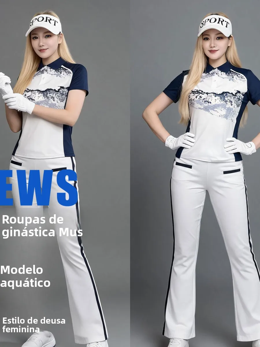 quick-dry-short-sleeve-outdoor-sports-set-joyful-dance-step-jiamusi-fitness-operation-dark-blue-breathable-mesh-women's-outfit