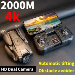 YK8 Drone Professional 4K HD Dual Camera Optical Flow Localization Obstacle Retractable Obstacle Avoiders Brushless Motor Drone