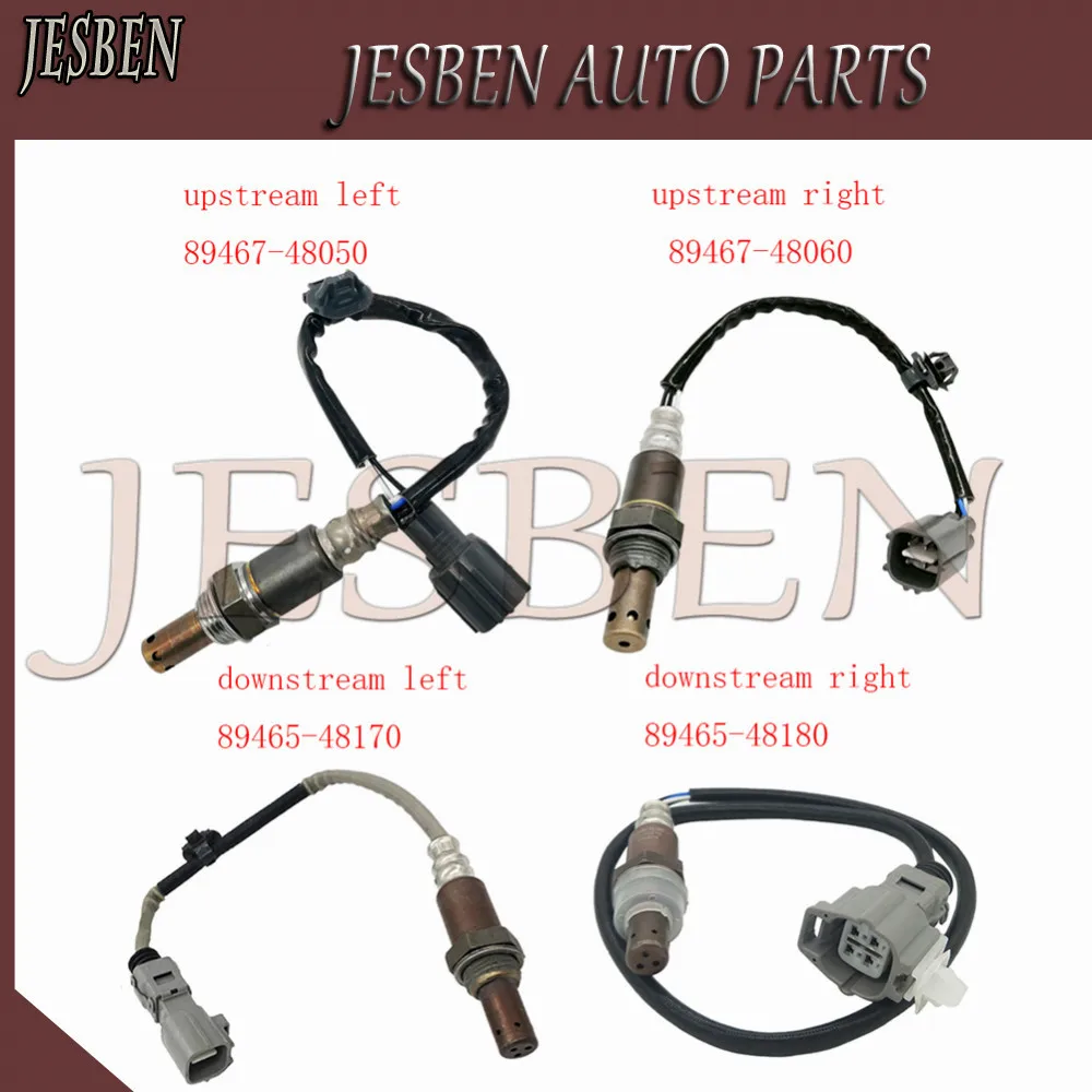 89465-48170 89465-48180 89467-48050 89467-48060 Up&Downstream Lambda O2 Oxygen Sensor For Toyota Highlander 3.3 3MZFE 2003-2007