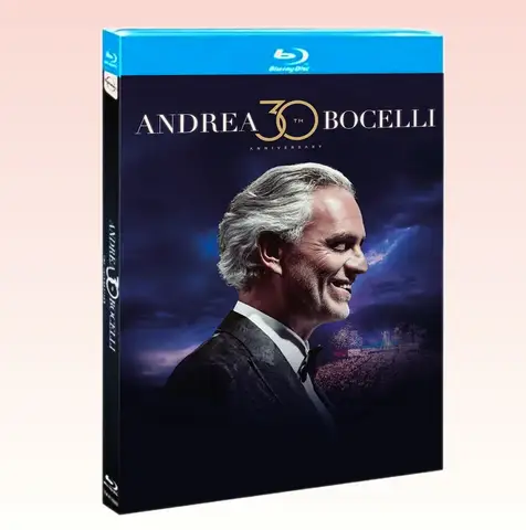 Andrea Bocelli 30: The Celebration (2024) 2-Disc New Sealed Box Set Blu-ray High Definition BD