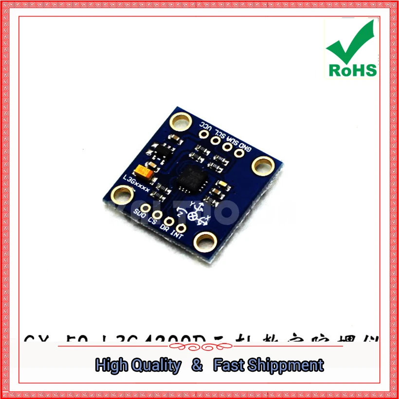 L3G4200D Triaxial Digital Gyro Sensor Module Angular Speed Module A.D.N GY-50 (C5A5
