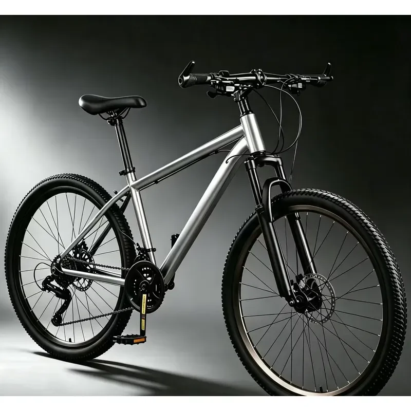 26-Inch full-suspension mountain bike 27-speed mountain bike with disc brakes and comfortable seat
