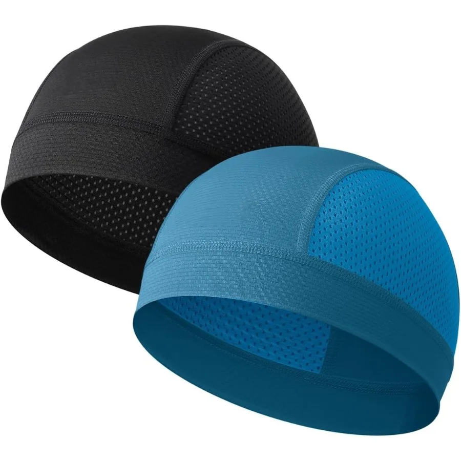 

Летняя кепка с черепом, дышащая охлаждающая шапка с подкладкой для шлема, велосипедная шапка для бега для мужчин и женщин