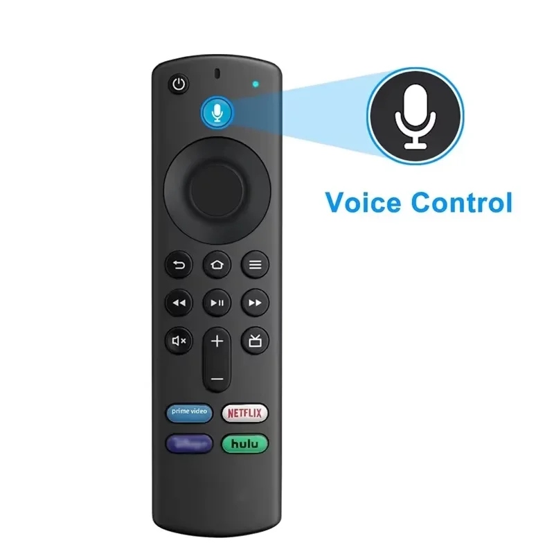 Control remoto Bluetooth de voz de repuesto para Fire TV Stick 4K Max 3.ª generación, Stick Lite, Cube, controlador de TV inteligente, compatible con Alexa 6