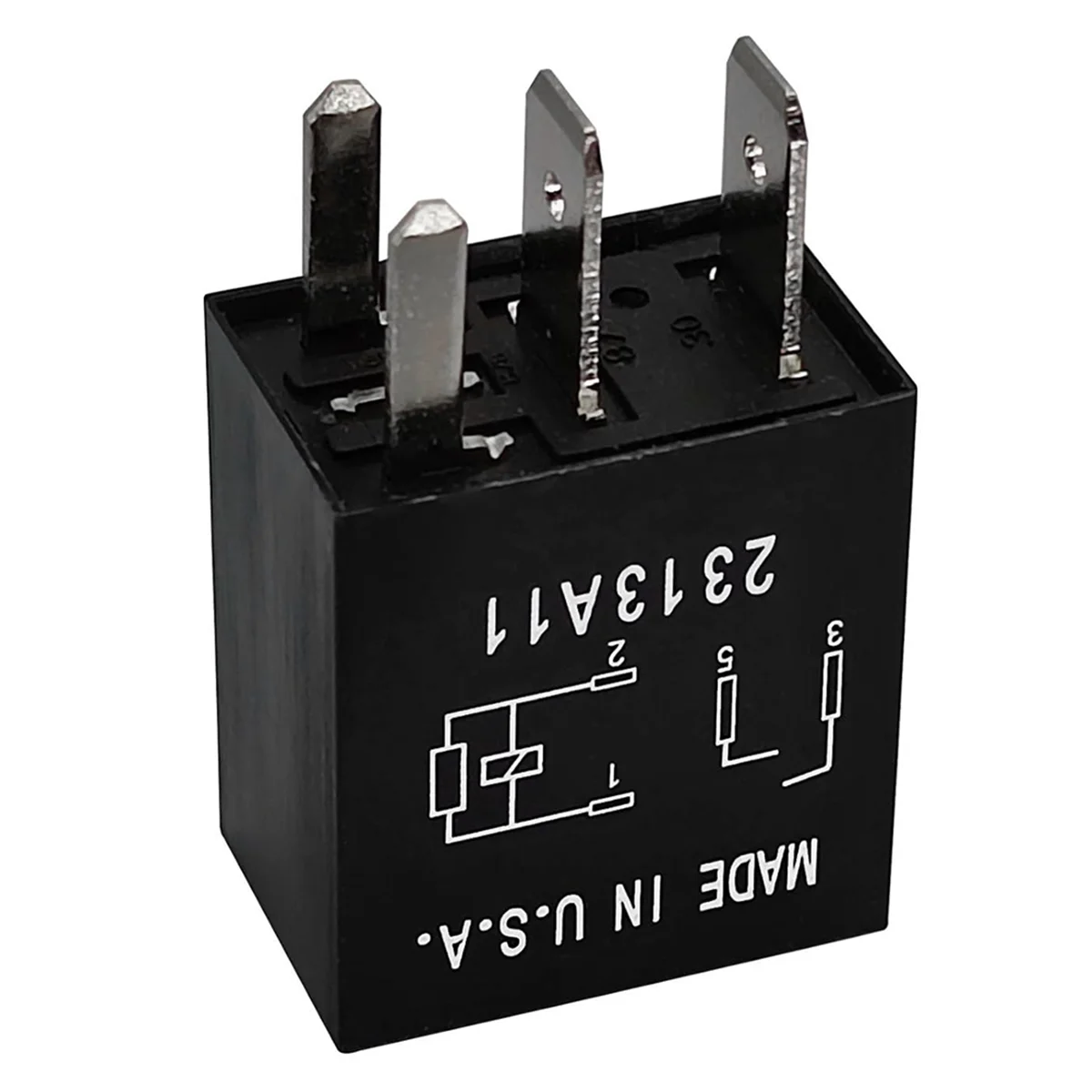 Relè ABNJ 8T2T-14B192-AA - Relè automobilistico a 4 pin 12 V CC - Sostituzione per il nuovo relè ventola Edge Mondeo Explorer