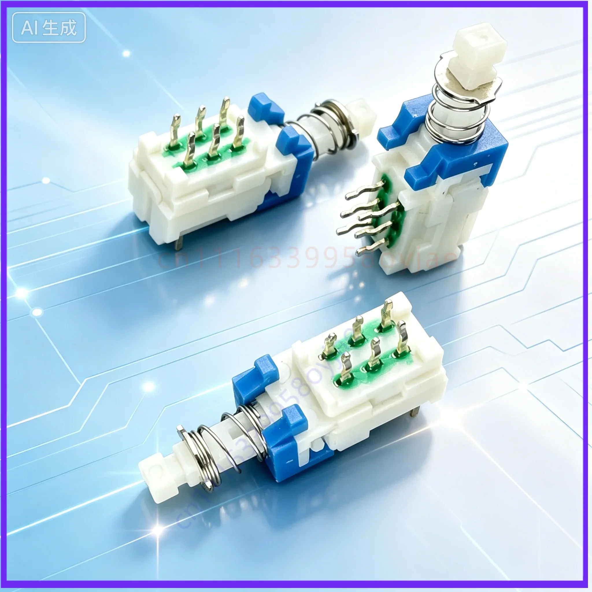 for A03 Latching Push Switch,Double Row 6Pin SPUJ191000 Keyboard Button  50pcs