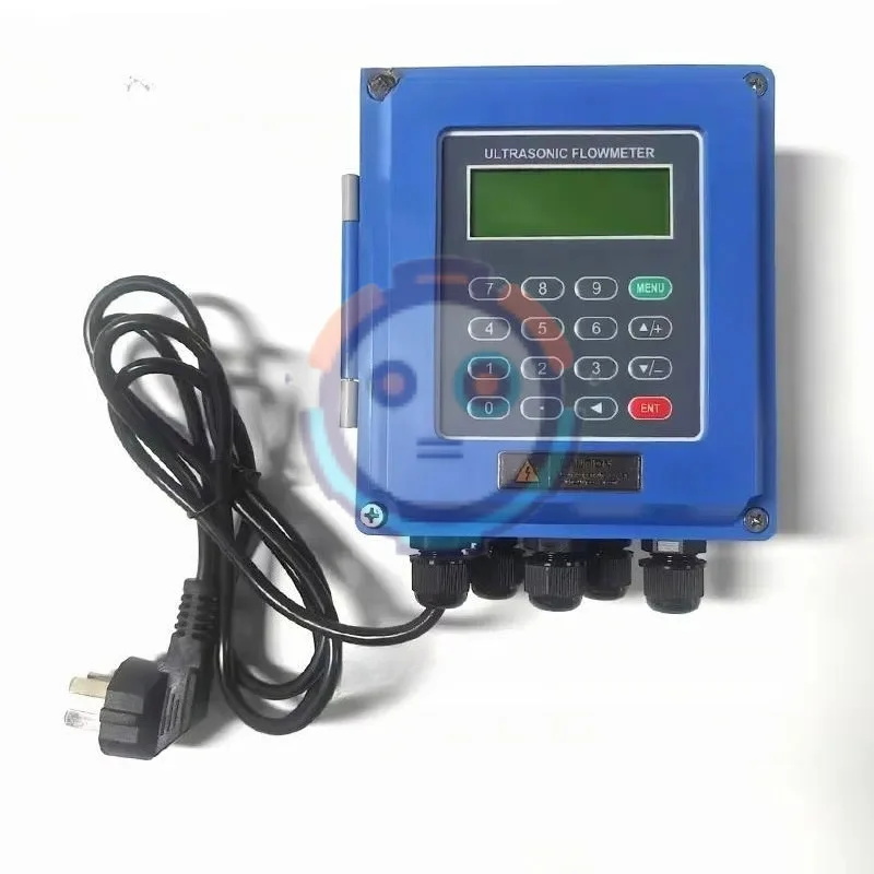 hot 100% TUF-2000B DN15-6000mm TS-2 TM1- TL-1 Transducer Wall-Mounted Liquid Water Flow Meter Flowmeters RS485