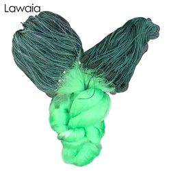 Lawaia Fishing Sticky Net Three Layers 1.5mx100m Long Net Imported High Quality Brown Silk Fish Landing Nets Fish Tools