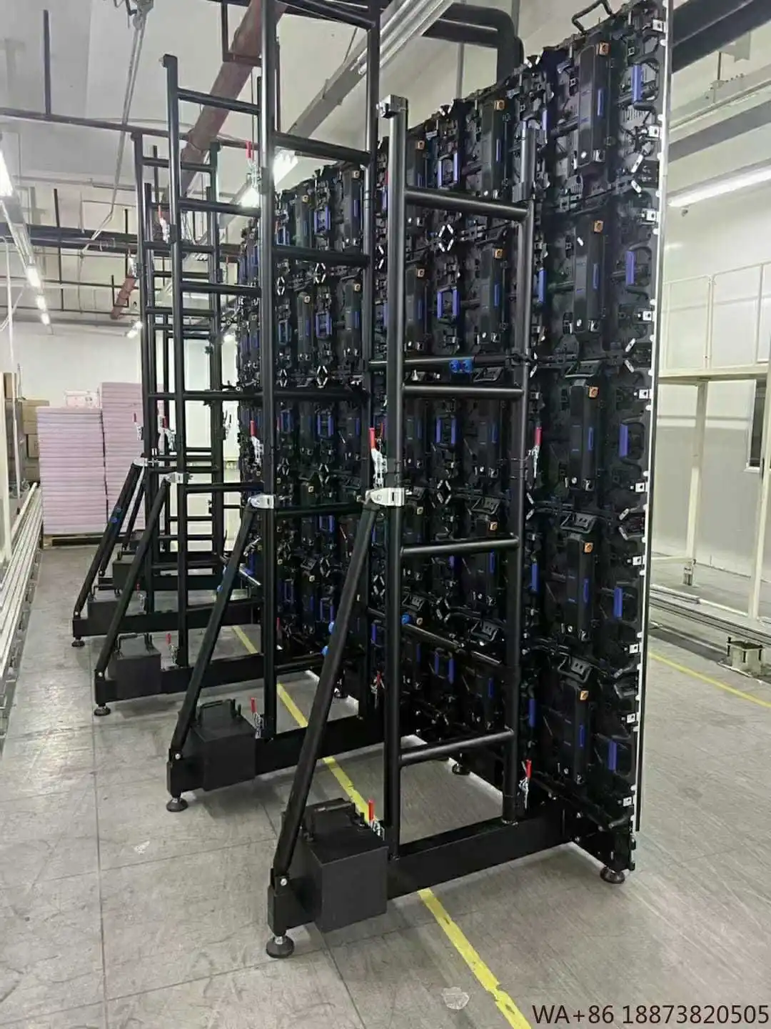 LED-Display für den Außenbereich, P4.81, Mietscheibe für Show und Event, 500 x 1000 mm, kommerzielle Videowand-Display