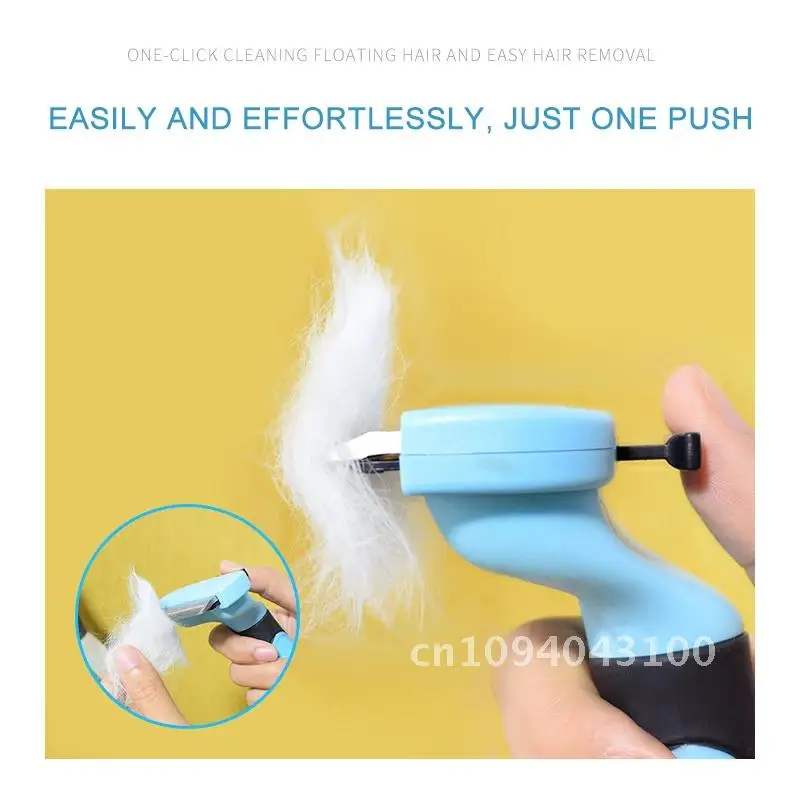 

Detachable Pet Hair Remover SUPREPET Grooming Brush Cat Furmine Dog Brush Silicone Deshedding Tool Fur Trimming Combs Cleaning