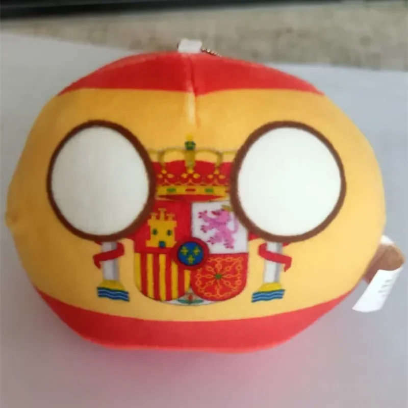 10cm país bola brinquedos de pelúcia polônia saco bolsa pingente país bolas countryball boneca de pelúcia brinquedo presentes de natal para crianças