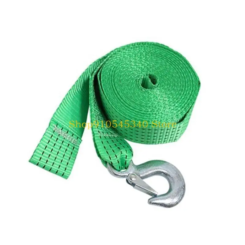 

U2JA 19.7/26.2/32.8ft Replacement Winch Strap Trailer Winch Strap with Safety Hook