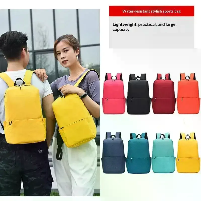 Oxford Fabric Backpack Large Capacity Lightweight Casual Daypack Multi Color Options for Student Daily Use